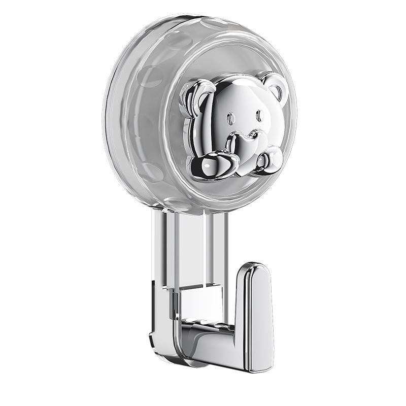 Home Storage Hooks Suction Cup Hook No Punching Single Hook Strong Vacuum Wall Hook Kitchen Bathroom Door Traceless Clothes Hook