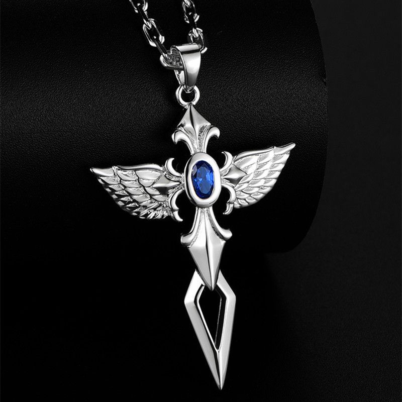 Stainless steel cross pendant necklace free shipping men boy Hip hop necklace
