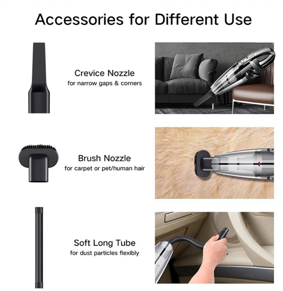 New Promotional Sale Car Vacuum Cleaner Portable Vacuum Cleaner Wet And Dry Storm Suction Car Vacuum Cleaner 