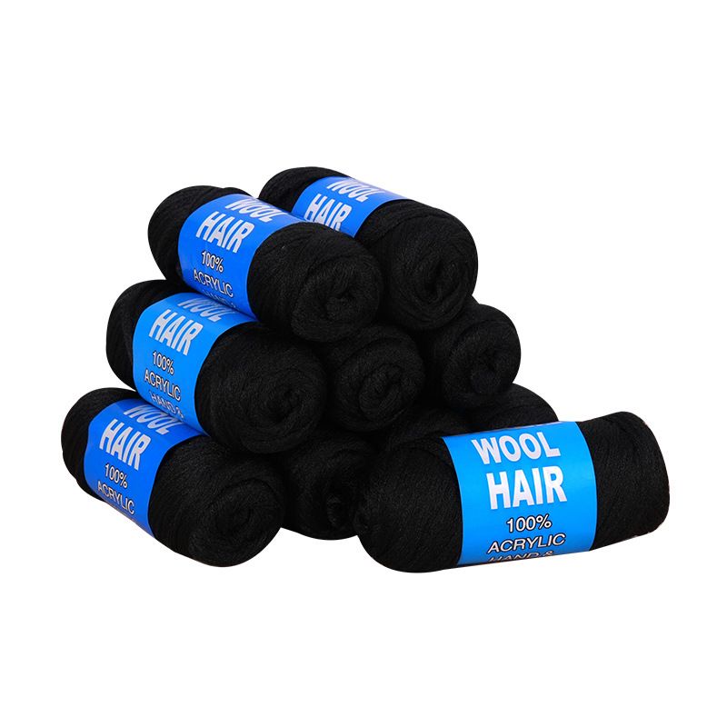 Brazil wool hair wigs Wig thread, braided hair thread, polypropylene yarn, wig braided yarn CRRSHOP wigs Wig weaving thread