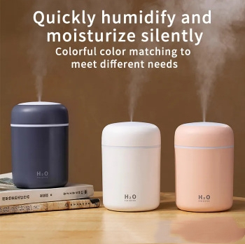 300mL USB Humidifiers Air Freshener Diffuser for Bedroom