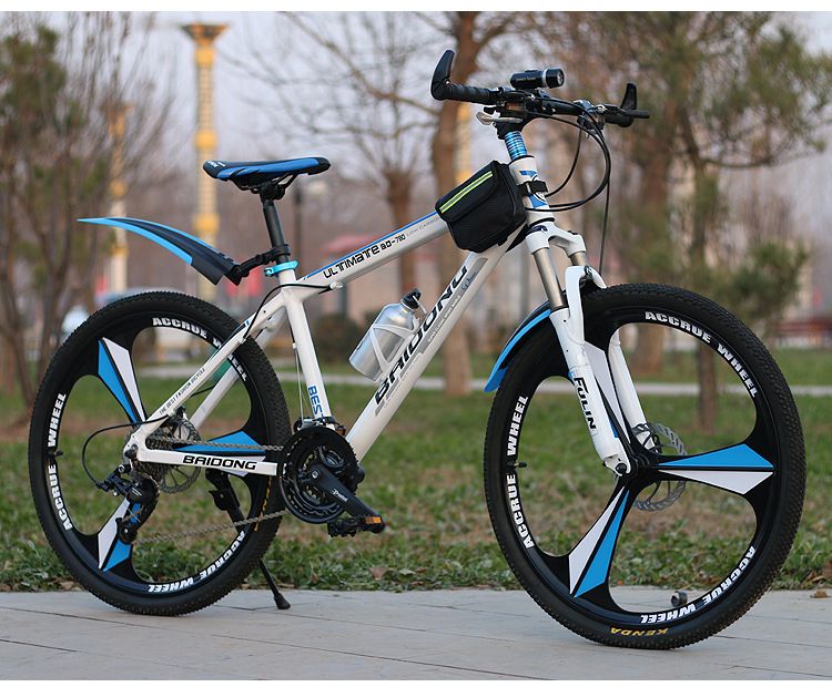 Mountain bike adult 24-inch 26-inch men's variable-speed mountain bike 27-speed men's off-road bicycle