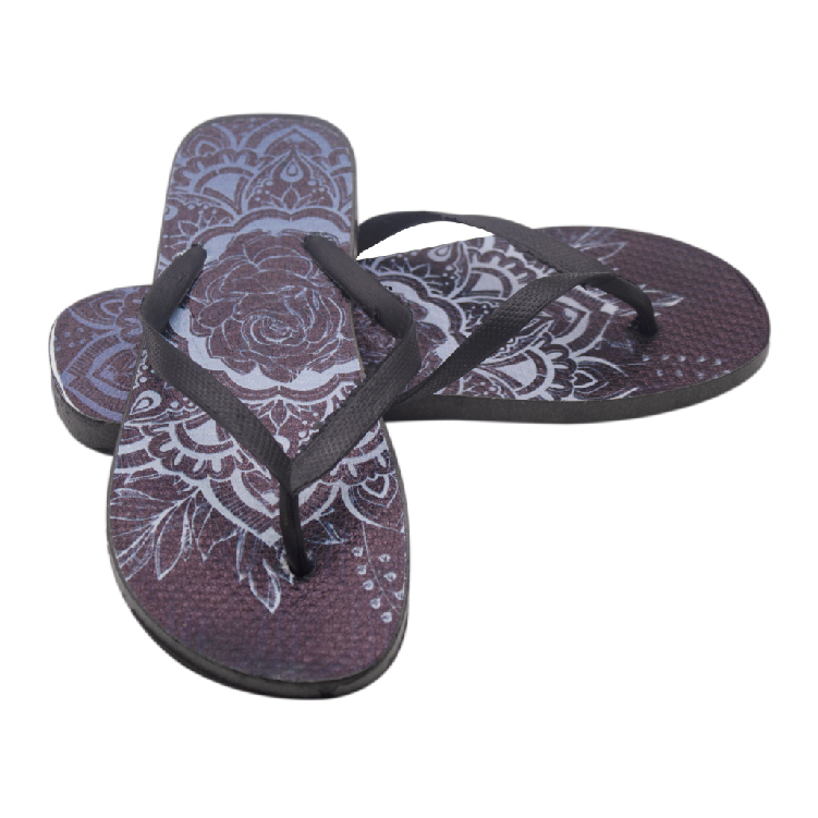 TB112 customize Polynesia Haiti Flag flip flop slipper casual Outdoor beach slippers Top-quality summer