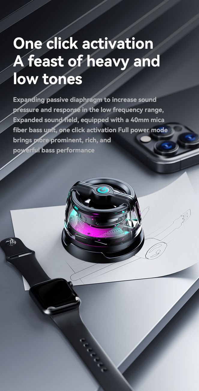 Edifier G200 Magnetic Bluetooth Speaker - Gift Ideas - Multifunctional Cell Phone Stand Wireless Speaker with Strong Magnet for iPhone/Android/Fridge/Workbench/Pole/Car/Bike/Golf Cart & Anything Metal