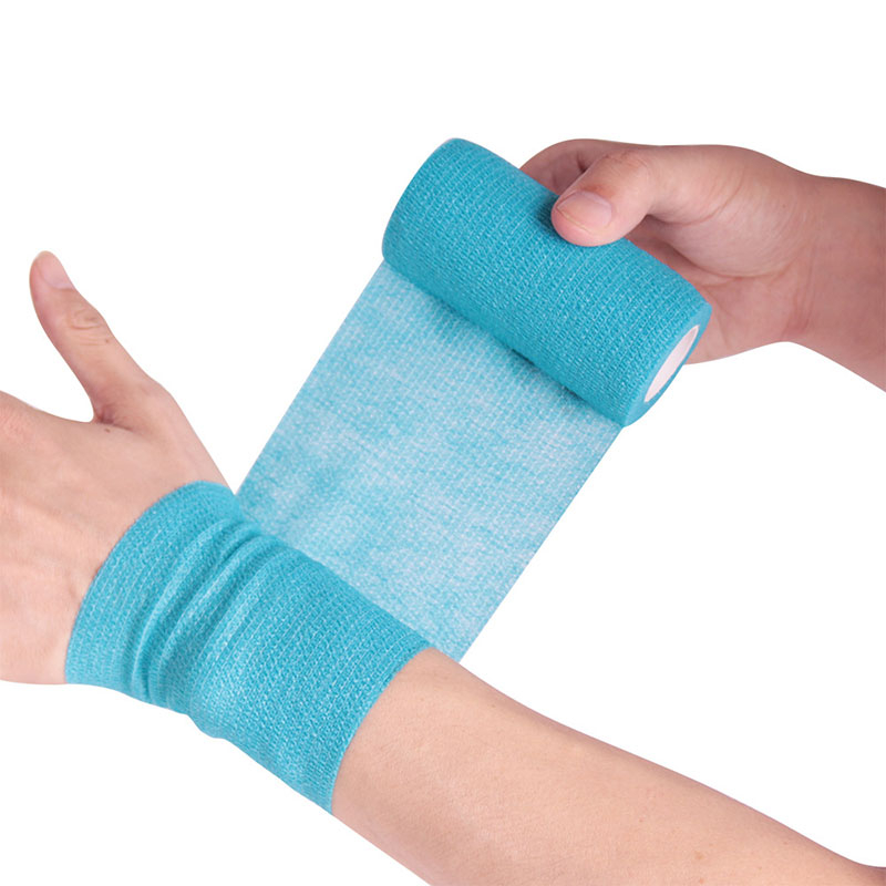 SK022 Self Adhesive Bandage Assorted Color Breathable Cohesive Bandage Wrap Rolls Elastic Self-Adherent Tape for Stretch Athletic, Sports, Wrist, Ankle