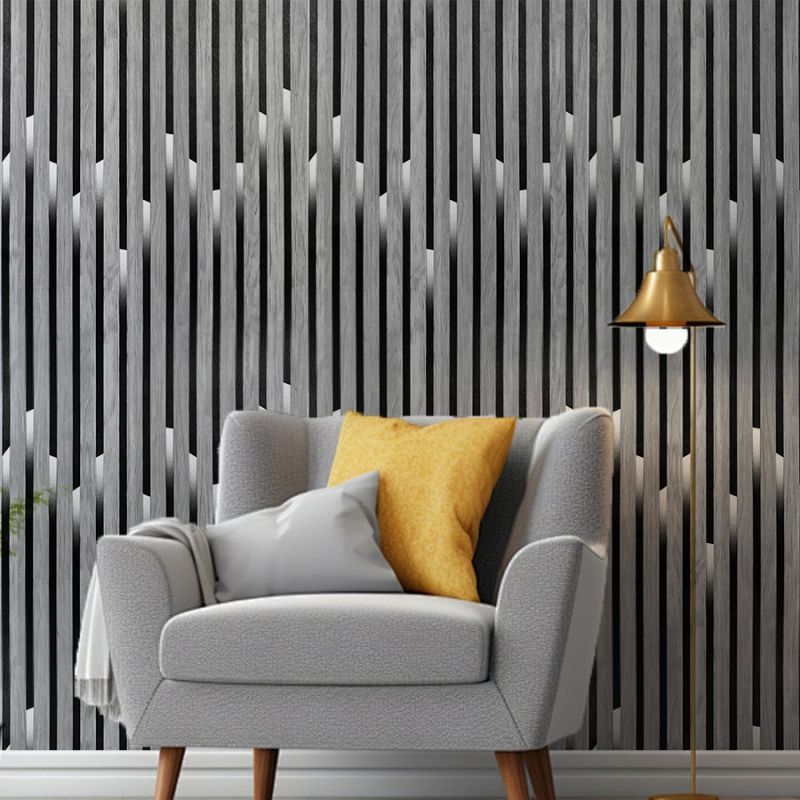 Grid striped self-adhesive wallpaper,45*1000cm,45*600cm,45*300cm 3D stereoscopic, KTV home decoration building materials, TV background wall, wallpaper