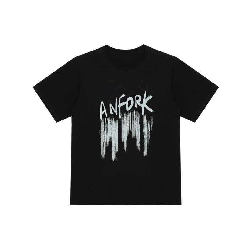 T88 Men's Fashion Loose Print T-shirt