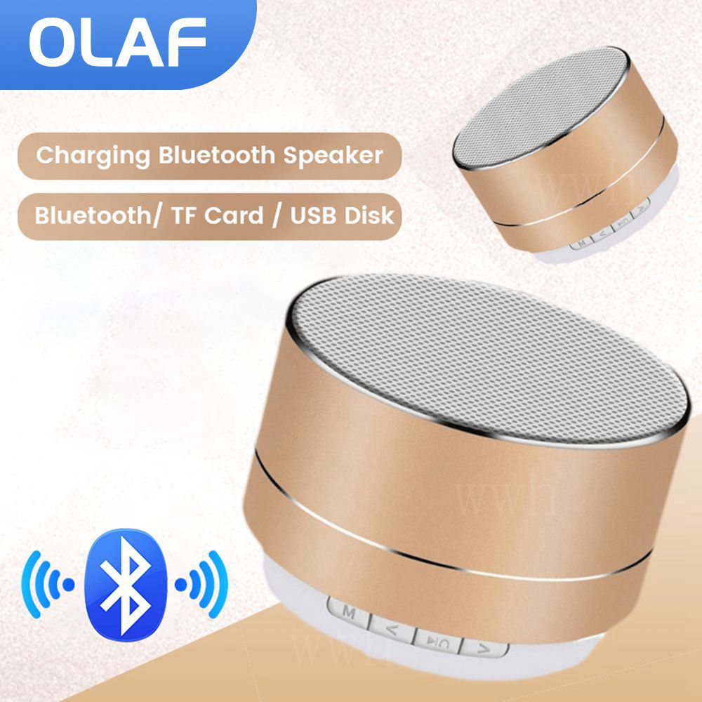 A10 Wireless Bluetooth Speaker Outdoor Subwoofer Mini Portable Speaker Support TF Card U Disk FM Radio Music Wireless Speaker