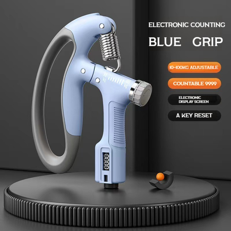 QC056 10-100Kg Adjustable Heavy Gripper Fitness Hand Exerciser Grip Wrist Training Increase Strength Spring Finger Pinch Expander Tool