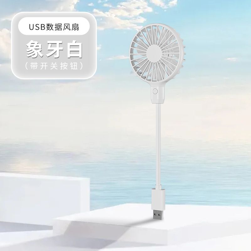 New Upgraded 3-in-1 Portable Mini Fan, USB Rechargeable Personal Cooling Fan, Quiet Brushless Motor, 3 Wind Speeds, Handheld Desktop Neck Hanging Fan for Outdoor Travel Office Camping Sports