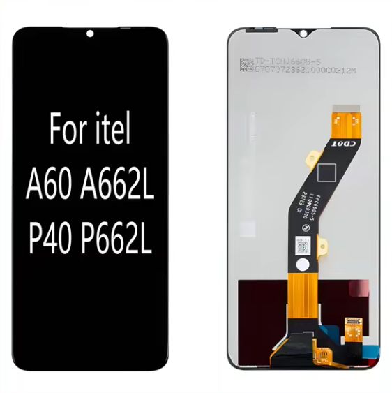 6.6" Original For Itel A60 A662L P40 P662L KI5(SPARK 10) LCD Display  Touch Screen Digitizer Assembly Replacement Parts
