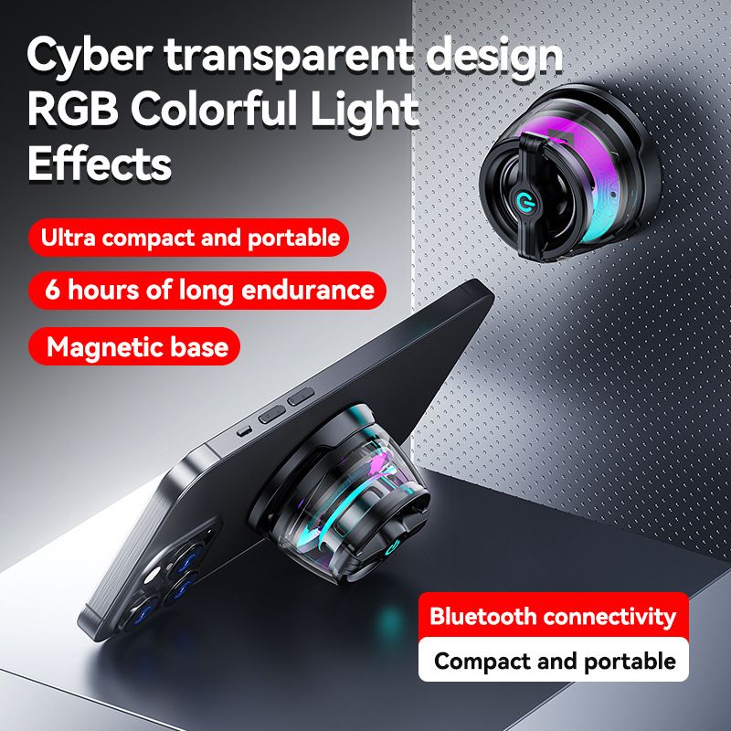 Edifier G200 Magnetic Bluetooth Speaker - Gift Ideas - Multifunctional Cell Phone Stand Wireless Speaker with Strong Magnet for iPhone/Android/Fridge/Workbench/Pole/Car/Bike/Golf Cart & Anything Metal