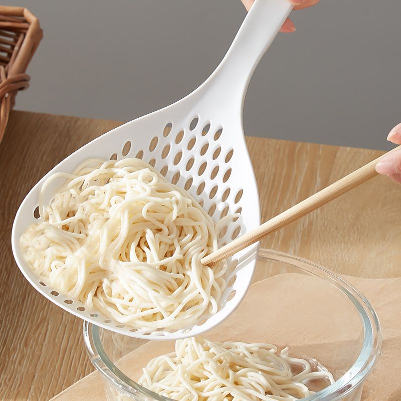 30005 Home Kitchen Strainer Screen Nylon High Temperature Resistant Strainer Spoon