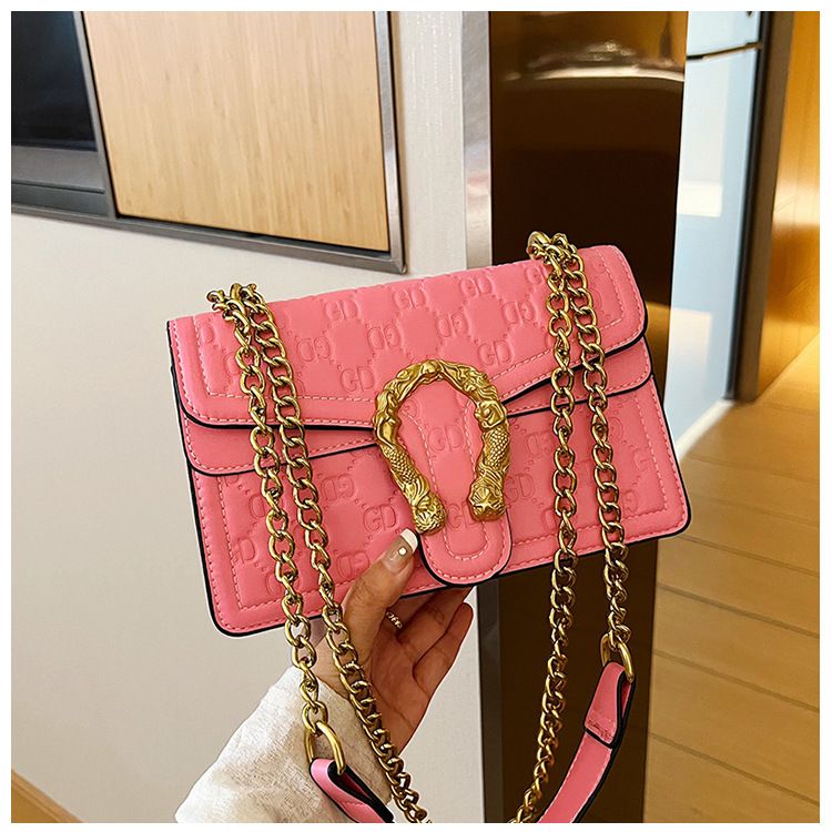 New women's bag chain bag small square bag senior sense with all the shoulder crossbody bag fashion bag FM-60053