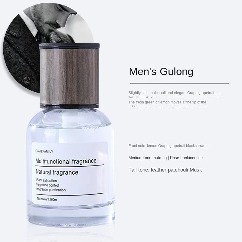 Time aromatherapy car perfume luxury car interior decoration car dedicated men's car fragrance lasting fragrance.cologne