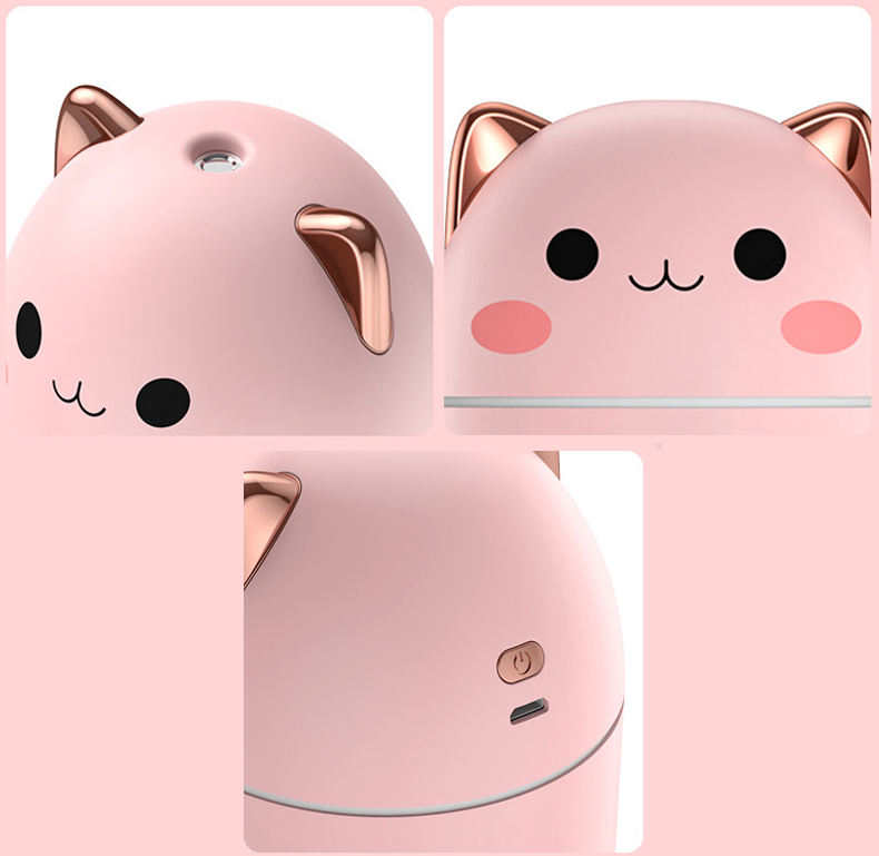 A301 250ml Cute air humidifier Kawaiil Aromatherapy humidifiers diffusers essential oil diffuser home Car Air Purifier Humificador