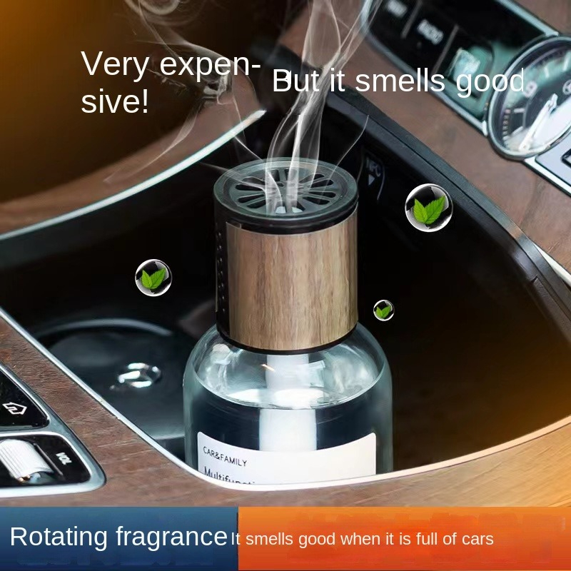 Time aromatherapy car perfume luxury car interior decoration car dedicated men's car fragrance lasting fragrance.