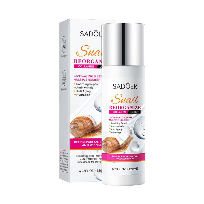 SADOER snail reconstructed collagen lotion nourishes the skin moisturizing lotion