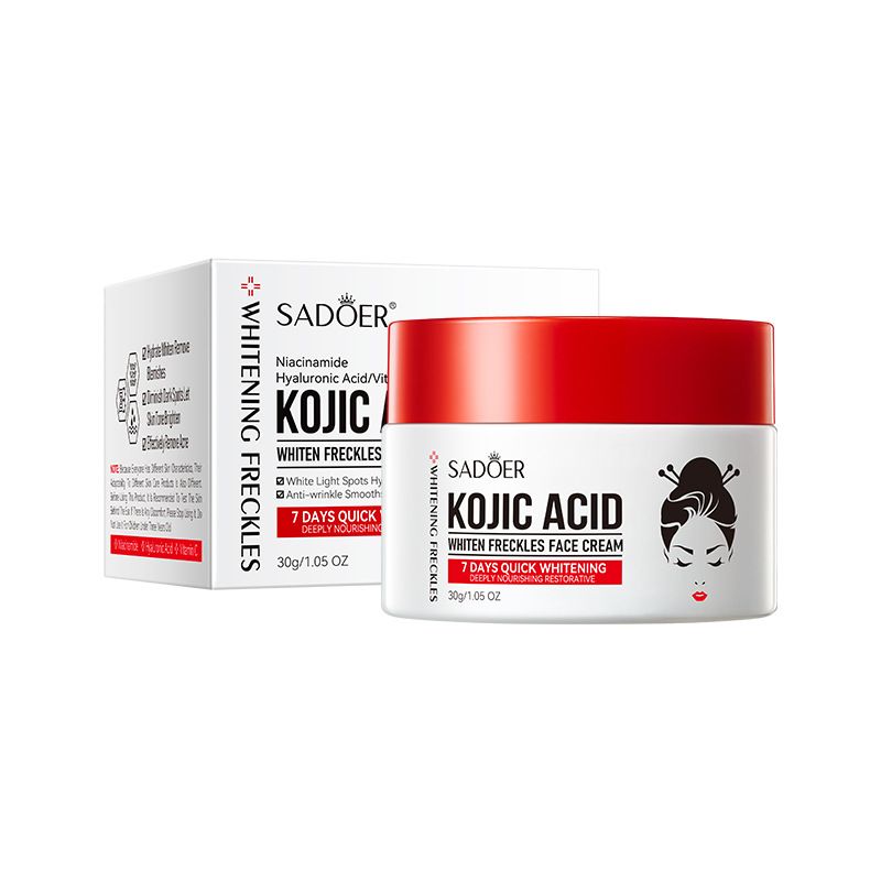 Kojic acid whitening and anti-freckle cream,Brightening and rejuvenating skin to remove melanin cream,whiten freckles face cream,kojic acid face cream