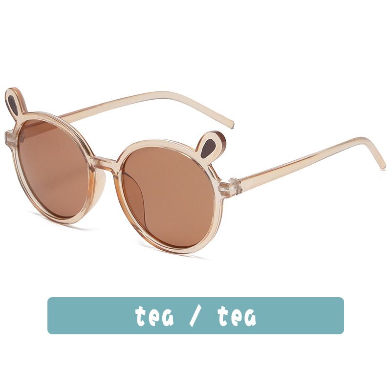 1545 Children Sunglasses Baby Sun Glasses Rabbit Ears Trendy Boys Girls Cute UV400 Kids Round ShadesC5