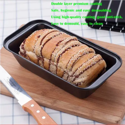 Kitchen Oven Bakeware Loaf Box Mould with Cover Bread Cake Toast