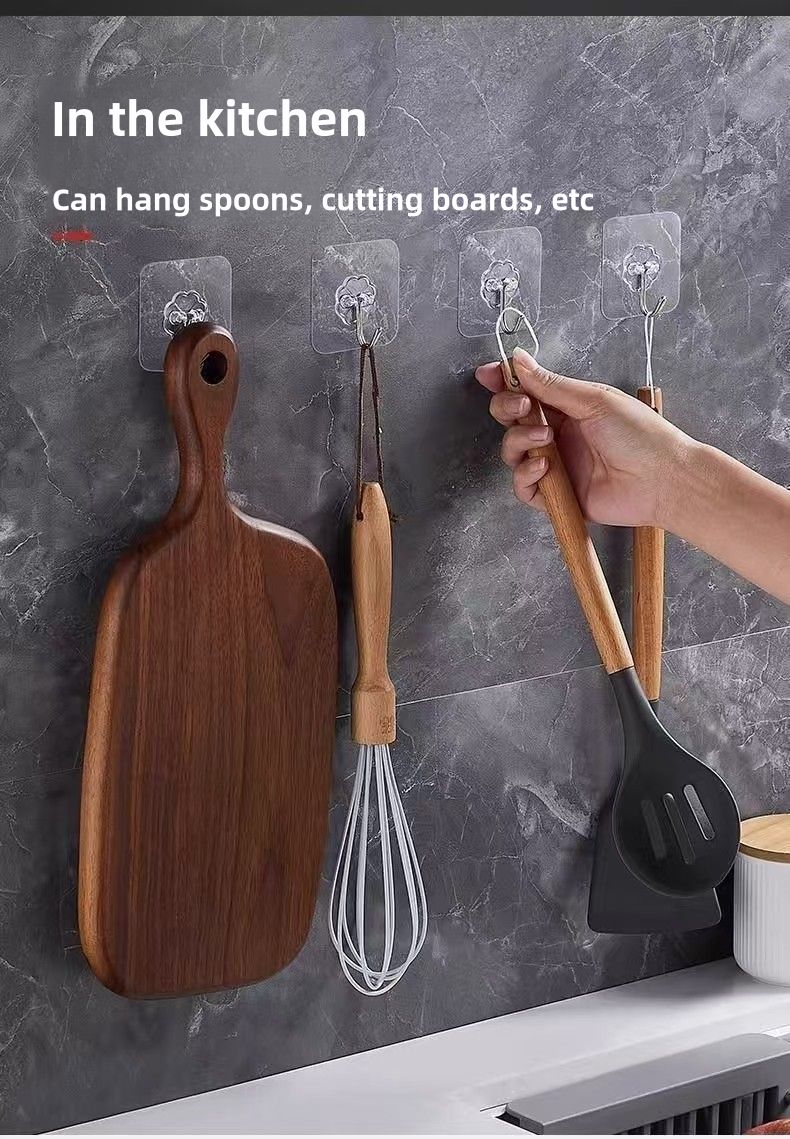 12 Pack Thickened and Strong traceless storage Hooks