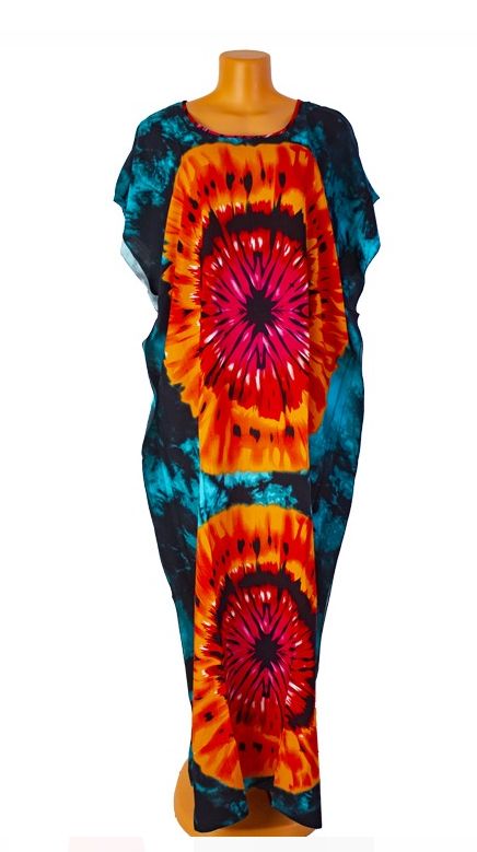 Long casual Africa print for women-designed printed Africa print 