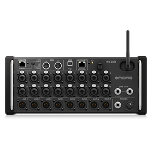 MIDAS MR18 rack-mounted digital mixing console stage performance band concert scene1PCS