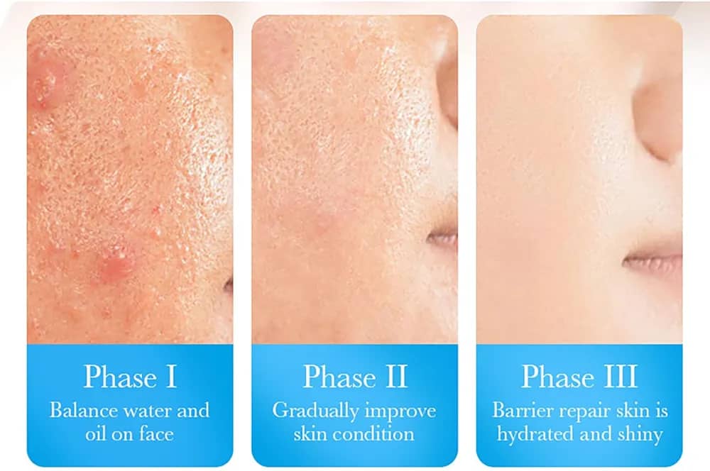 BIOAOUA Vitamin B5 Hyaluronic Acid, Yeast Extract Anti-Wrinkle & Soothing Repair facial mask 30g Moisturizing Skin Care Products