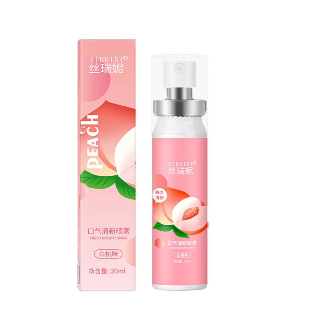 Breath refreshing spray spray 20ml oral spray freshens breath and leaves perfume fruity