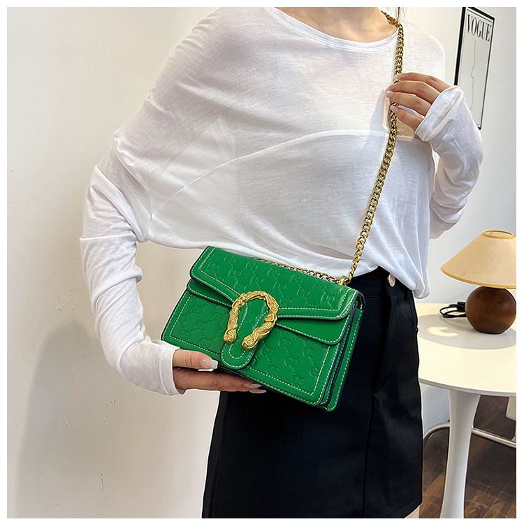 New women's bag chain bag small square bag senior sense with all the shoulder crossbody bag fashion bag FM-6005