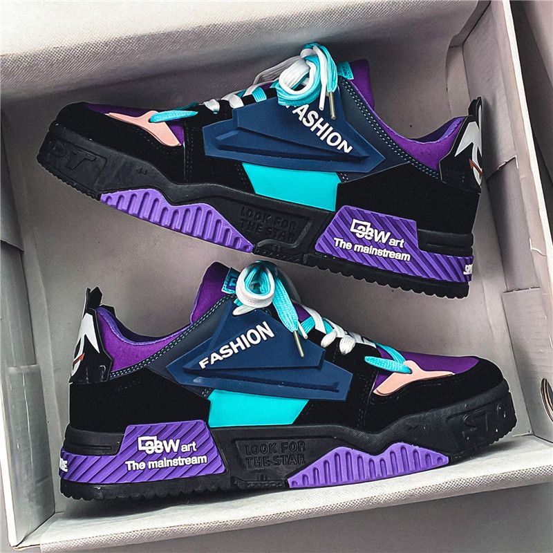 Men's shoes in the spring niche original board shoes Korean version of the trend all-in-one anti-slip wear sports casual fashion shoes CL6661