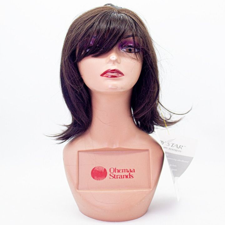 Lady Star Best Quality Straight Hair Wig - High-quality synthetic fiber Wig - Wig Style HSBB- 111106A/HSBB-121374/HSAA-1213798" (HSAA-121379)