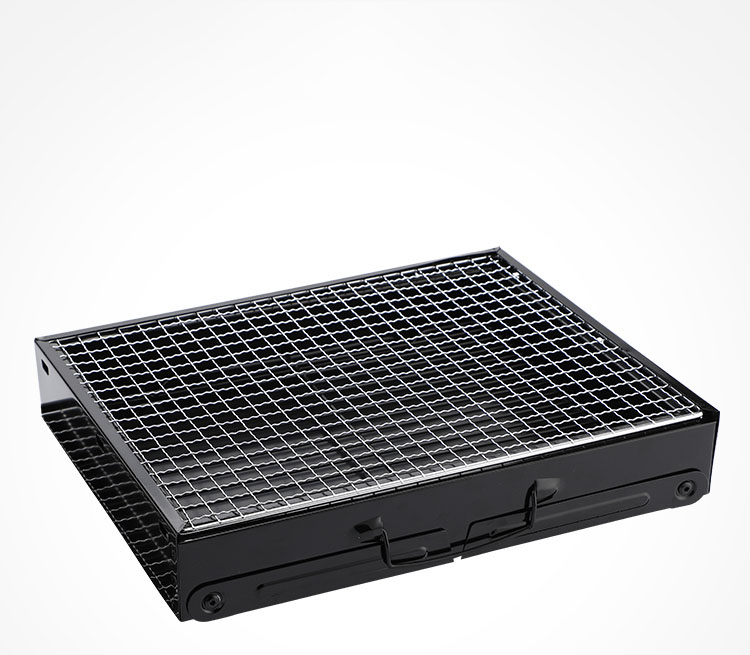 kz003 Portable Foldable BBQ Grills Patio Barbecue Charcoal Grill Stove Stainless Steel Outdoor Camping Picnic