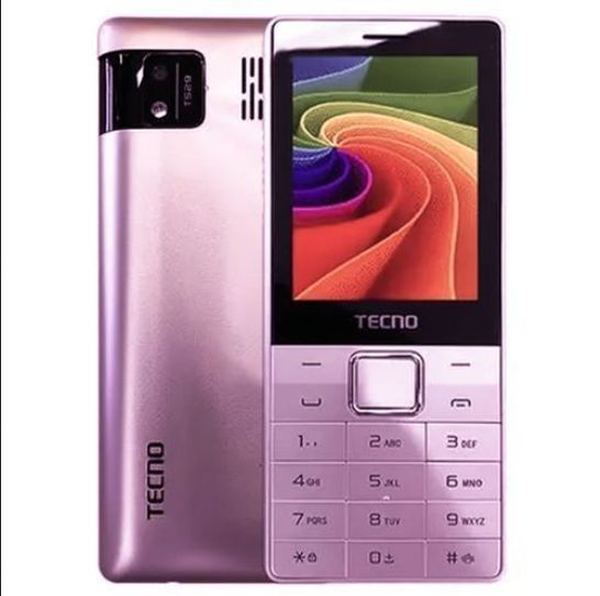Tecno T529  -2.8" LCD Screen Display - 0.08MP back camera with bright flash - 16MB ROM + 8MB RAM expandable micro SD card support - GSM connectivity -FM radio -Loud speakers - 2500mAh Battery -Keypad Mobile PhoneLIGHT PINK