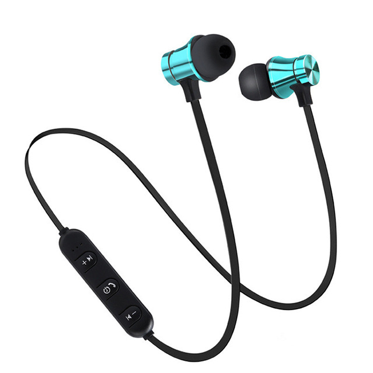 Magnetic Wireless Bluetooth Earphones Music Headset Phone Neckband Sport Earbuds Earphone With Mic For All Phone