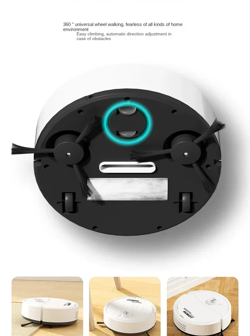 Three In One New Robot Cleaner Sweeping Suction Mopping Cleaning Machine Home Appliance Kitchen Robots Electric Mops