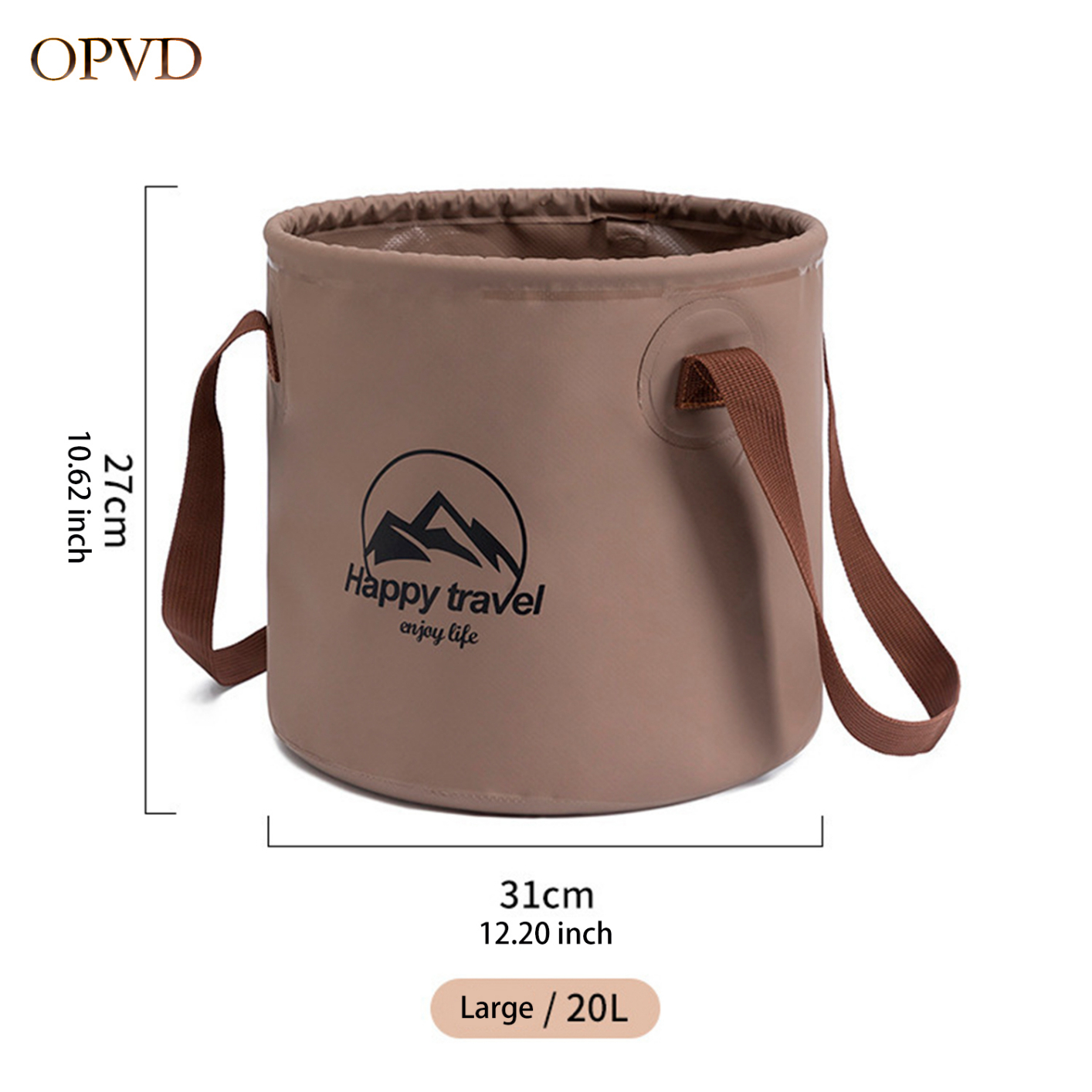 Travel Folding Bucket Portable Camping Picnic Fishing Bucket Live Fish Outdoor Multi-Functional Foot Bath Bucket Bucket