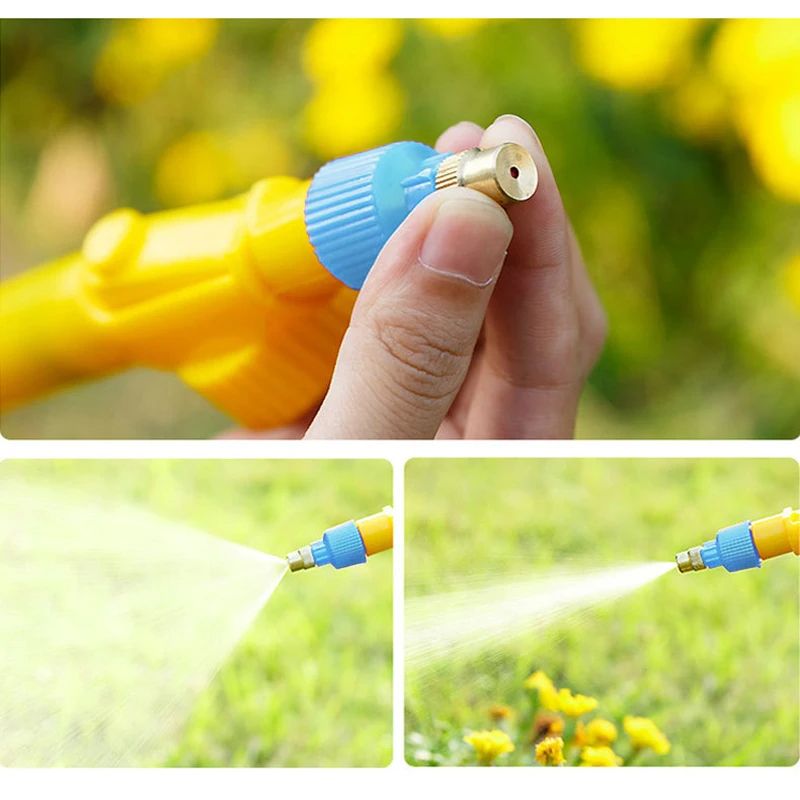 Manual High Pressure Air Pump Sprayer Adjustable Drink Bottle Spray Head Nozzle Garden Watering Tool Sprayer Agriculture Tools