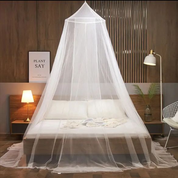 Lace round Canopy mosquito net / Bed Netting Canopy / hanging mosquito net