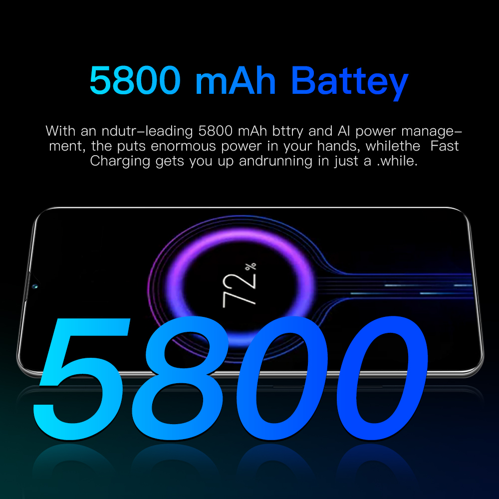 S30 Smartphone 7.0Inch Full screen 12GB RAM+512GB ROM Dual Sim Dual Standby Face Recognition Mobile Phone