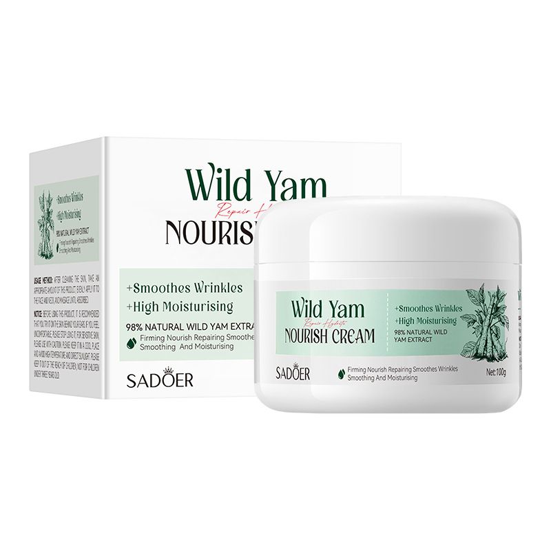 SADOER Yam Repair Moisturizing Nourishing Cream Moisturizing and Hydrating Skin Cream