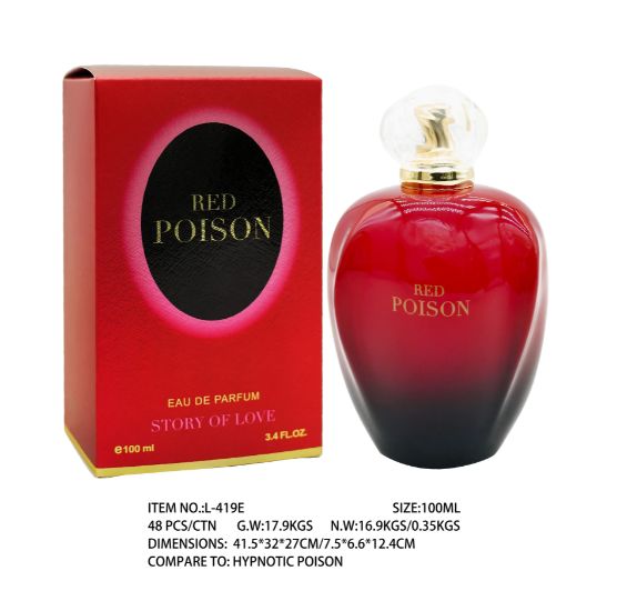 RED POISON perfume beautiful design charming fragrance last long
