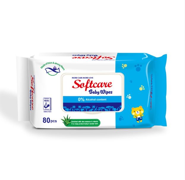 Softcare Wet Wipes 80PCS
