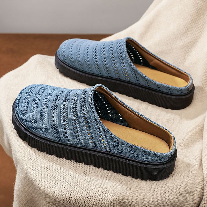 Youth Men Breathable Mesh Shoes Man Fashion Casual Flats Loafers Male Leisure Daily Slip On Footwears For Black