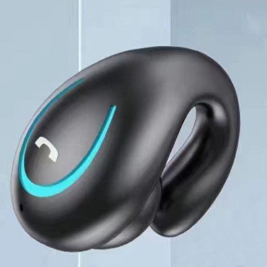 Wireless clip ear bluetooth headset bone conduction not into the ear ultra-long battery life mini high sound quality noise reduction bluetooth universal