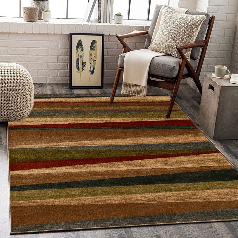 Striped Carpet Living Room Decoration Abstract Art Tea Table Mat Study Large Area Carpet CRRSHOP Home living room carpet large size 80*120cm,60*90cm,50*80cm,40*60cm floor mat free shipping