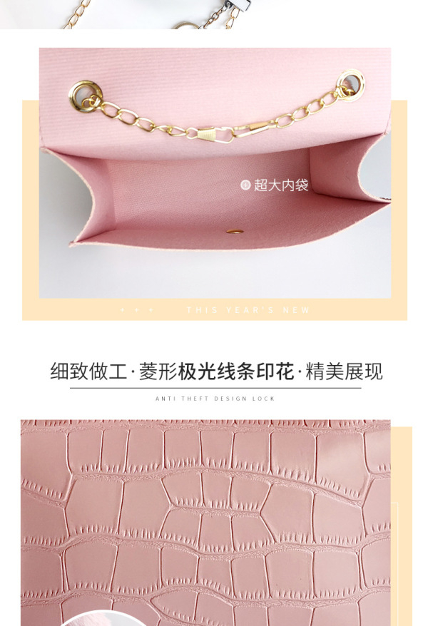 Women Bags Ladies Bag Female Crocodile Pattern Handbag Fashion Solid Color Women Shoulder Bag Brand Tote Plush Handle Wallets
