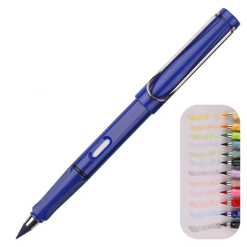Colored pencil, no ink, no sharpening, eternal upright posture, pencil for drawing and writing, erasable and not easily broken CRRSHOOP free shipping colored pen 