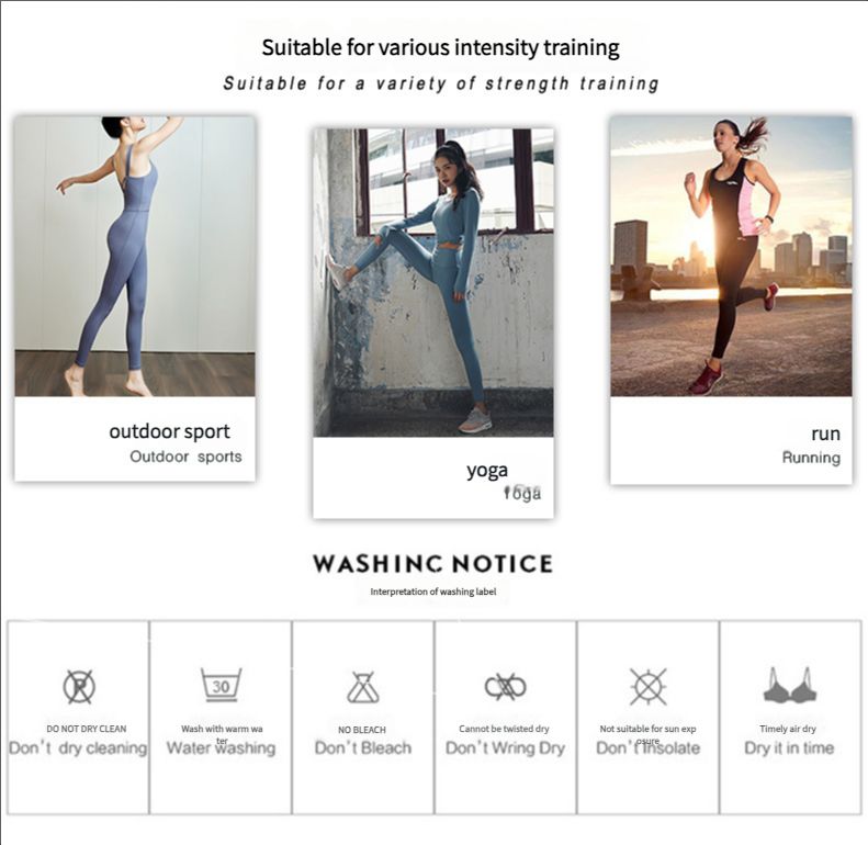 Amazon hot spring and summer yoga clothes, women's back hollow fitness running clothes, ballet dance clothes, yoga jumpsuit